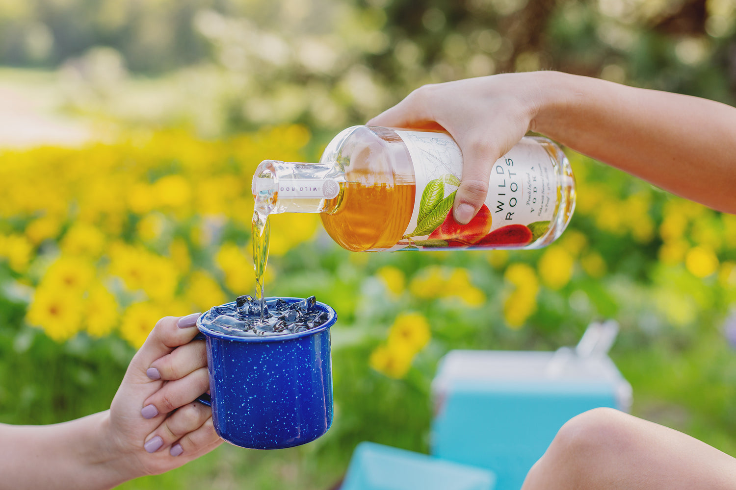 Wild Roots Spring Picnic Cocktail Pour