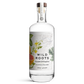Bottle of Wild Roots cucumber and grapefruit gin on a white background